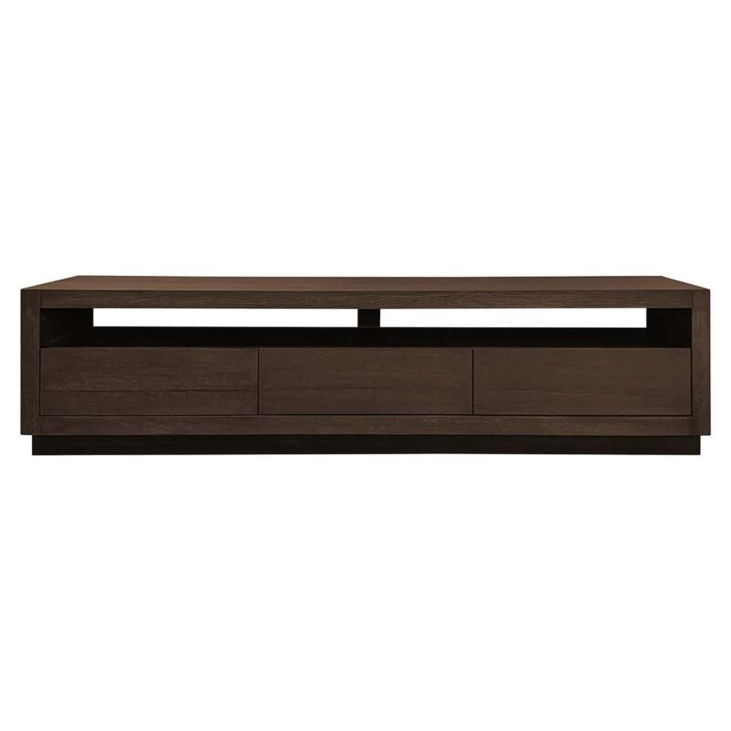 6503 BROWN - TV dressoir Oakura 3-laden (Brown)