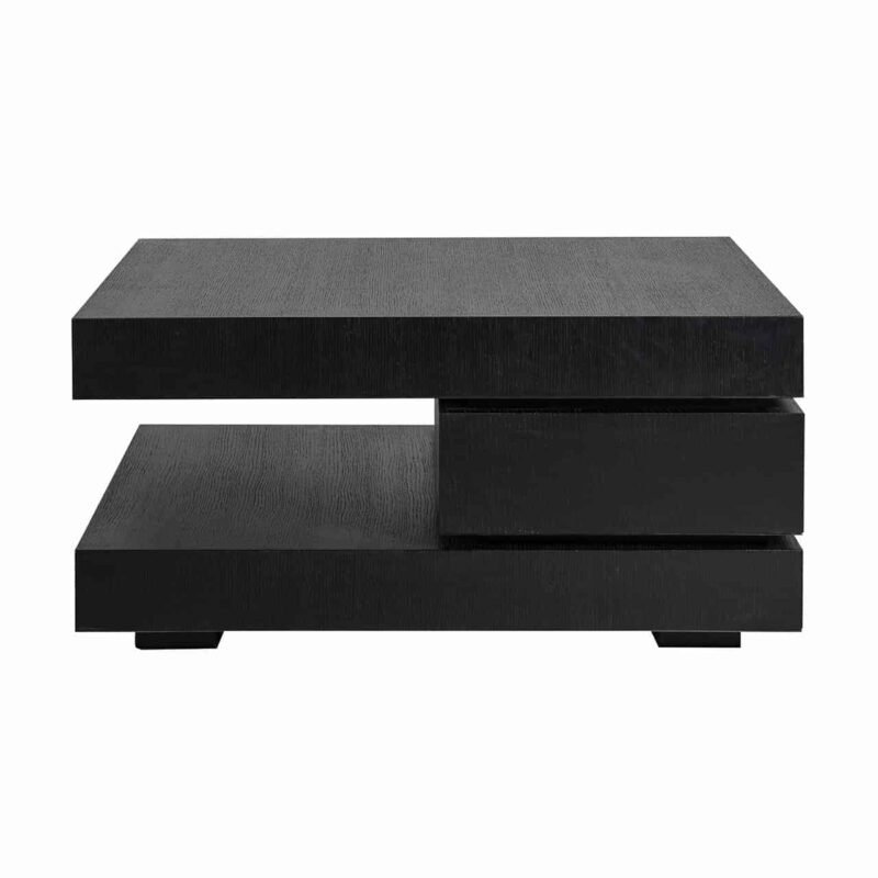 6505 BLACK - Salontafel Oakura blok C (Black)