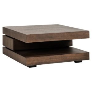 6505 BROWN - Salontafel Oakura blok C (Brown)