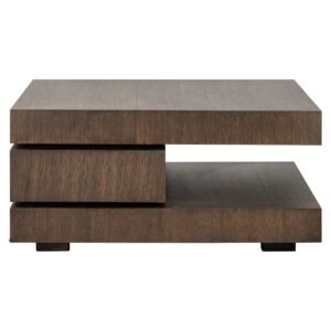 6505 BROWN - Salontafel Oakura blok C (Brown)