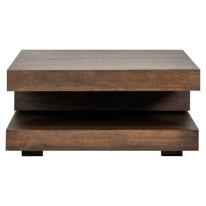 6505 BROWN - Salontafel Oakura blok C (Brown)