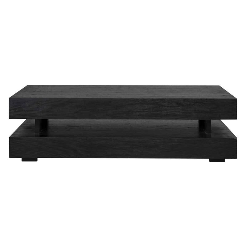 6506 BLACK - Salontafel Oakura blok H (Black)