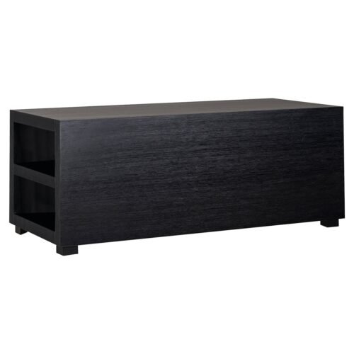 6524 BLACK - Salontafel Oakura bankelement (Black)