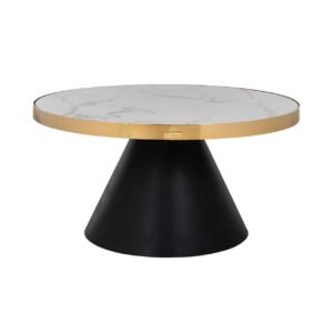 7361 - Salontafel Odin 80Ø  (Gold)