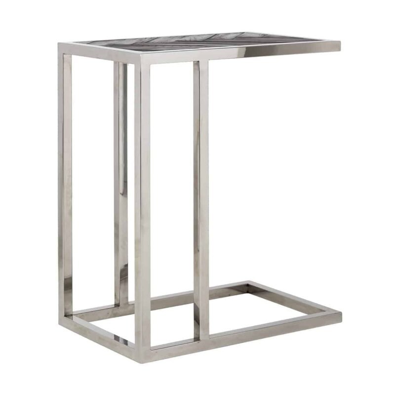 7426 - Sofa tafel Blackbone silver (Black rustic)