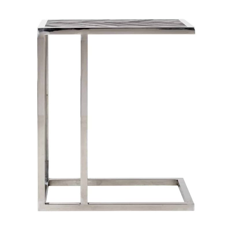 7426 - Sofa tafel Blackbone silver (Black rustic)