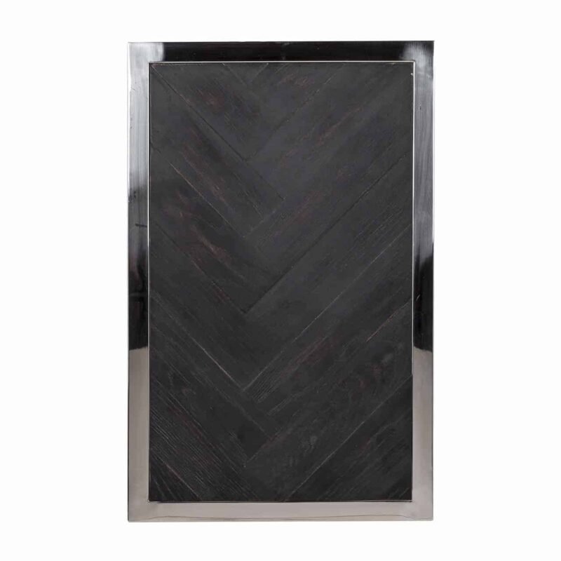 7426 - Sofa tafel Blackbone silver (Black rustic)