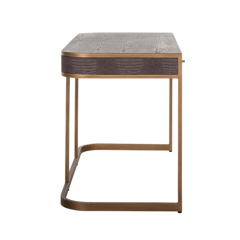 7535 - Bureau Classio 2-laden  (Brushed Gold)