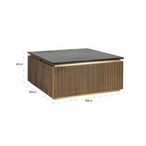 7575 - Salontafel Ironville (Gold)