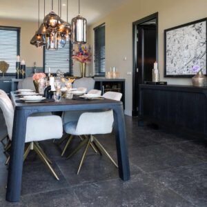 7734 - Eettafel Baccarat 230 (Dark coffee)
