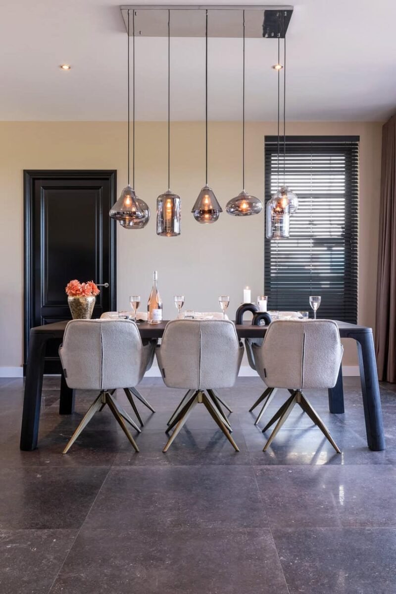 Eettafel Baccarat 230 (Dark coffee)