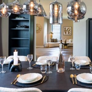 7734 - Eettafel Baccarat 230 (Dark coffee)