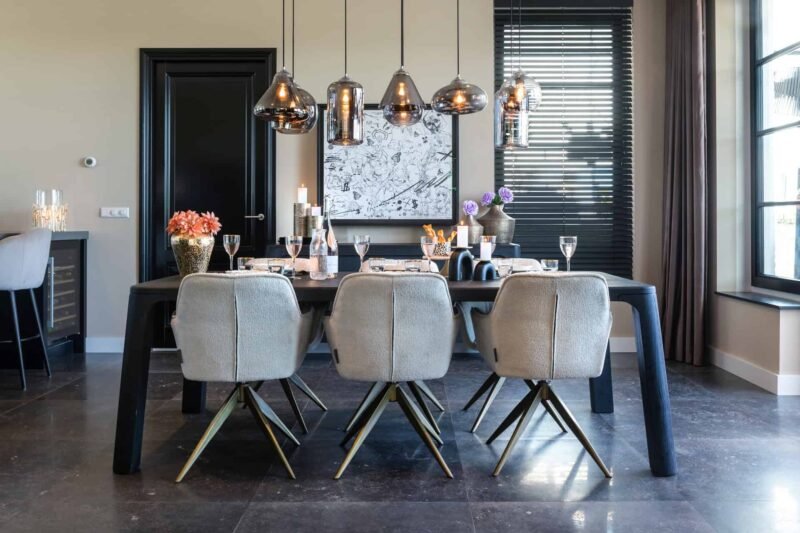 Eettafel Baccarat 230 (Dark coffee)