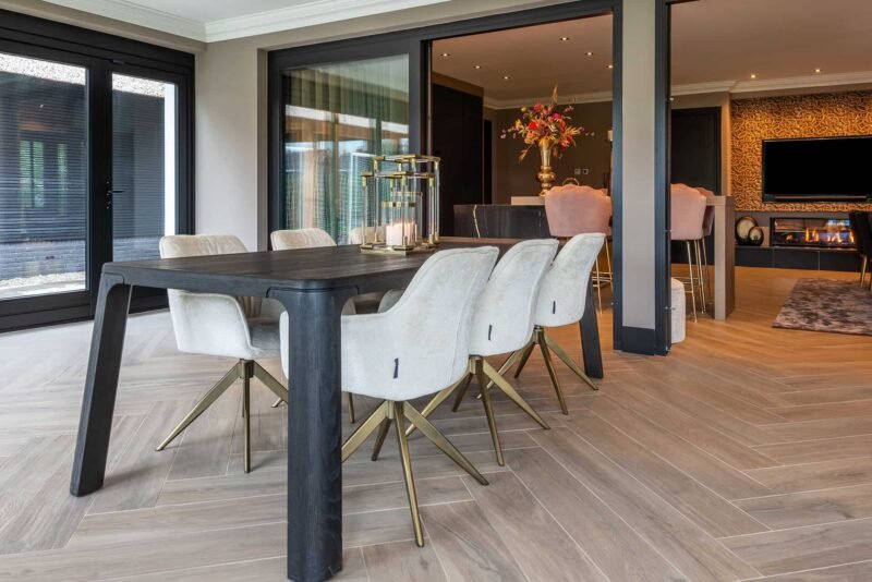 Eettafel Baccarat 230 (Dark coffee)
