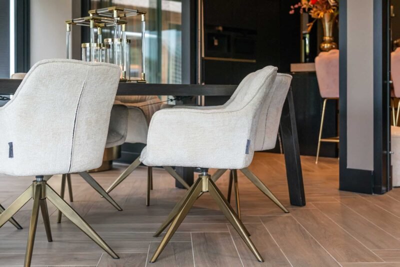 Eettafel Baccarat 230 (Dark coffee)