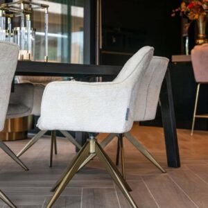 Eettafel Baccarat 230 (Dark coffee)