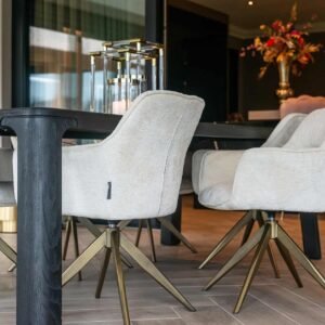 Eettafel Baccarat 230 (Dark coffee)