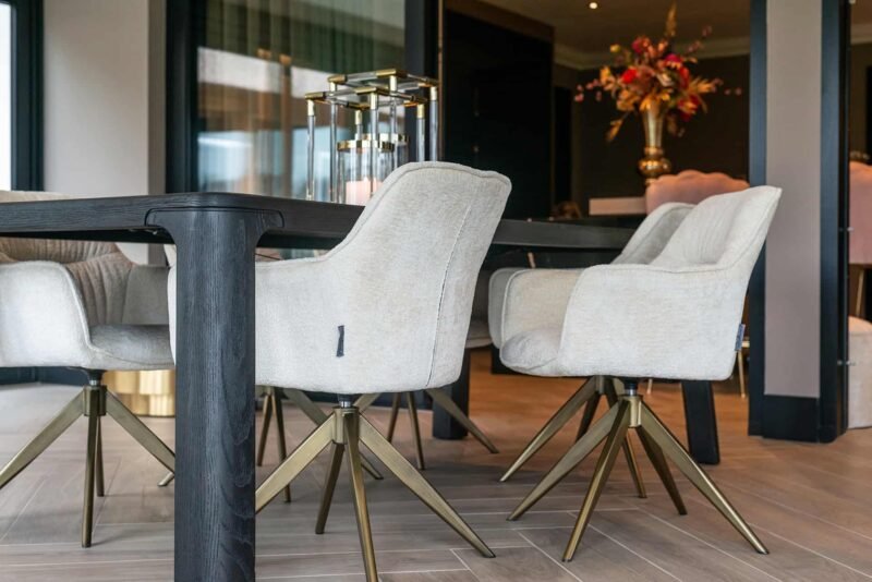 Eettafel Baccarat 230 (Dark coffee)