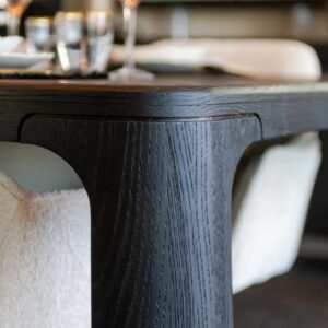 Eettafel Baccarat 230 (Dark coffee)