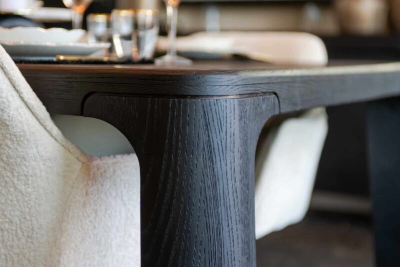 Eettafel Baccarat 230 (Dark coffee)