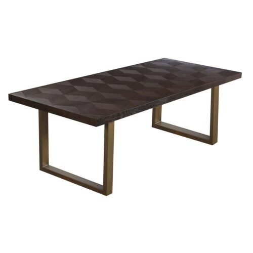 7749 - Eettafel Luxor diamant 230 (Brown)