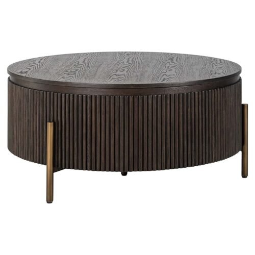 7752 - Salontafel Luxor 95Ø (Brown)