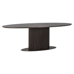 7755 - Eettafel Luxor ovaal 235 (Brown)