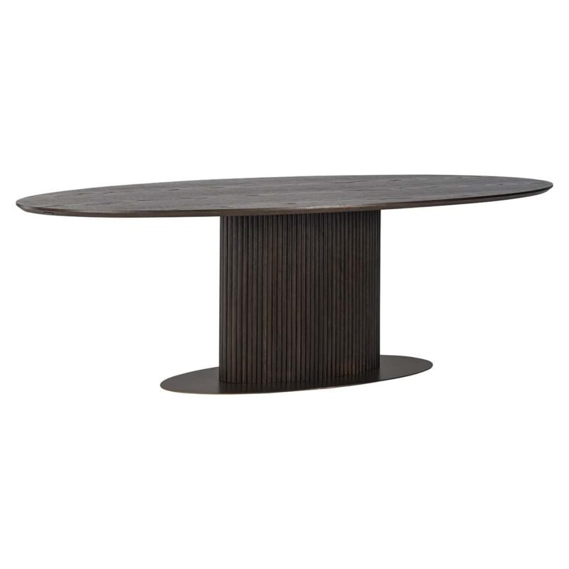 7755 - Eettafel Luxor ovaal 235 (Brown)