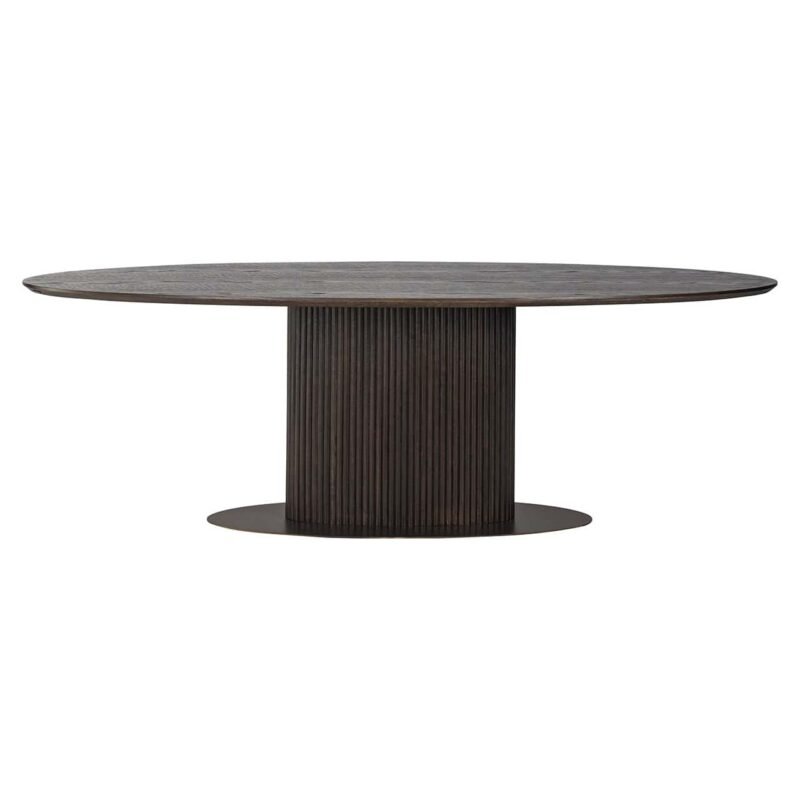 7755 - Eettafel Luxor ovaal 235 (Brown)