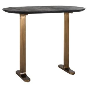 7760 - Bartafel Revelin ovaal (Black/gold)