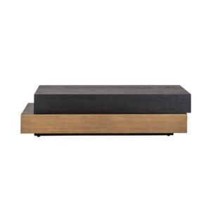 7802 - Salontafel Cambon blok (Dark coffee)