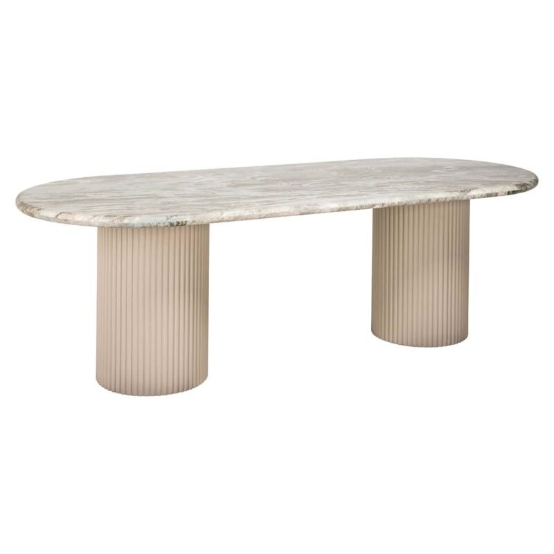 7817 - Eettafel Coronel (Beige)