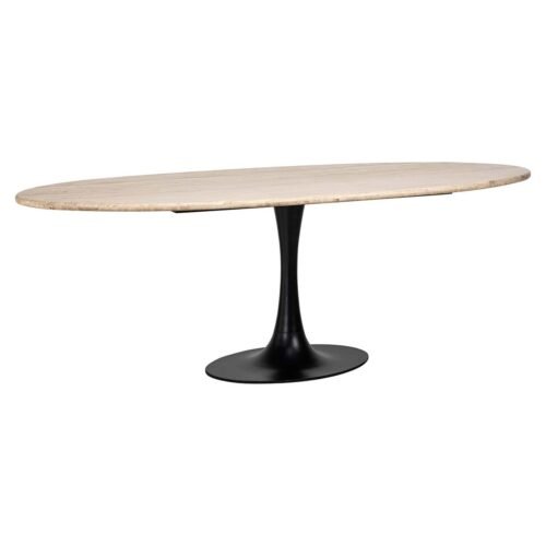 7922 - Eettafel Hampton ovaal 230 (Black)