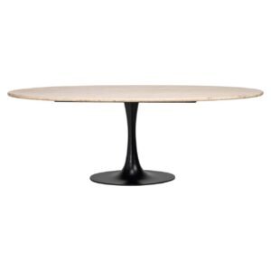 7922 - Eettafel Hampton ovaal 230 (Black)