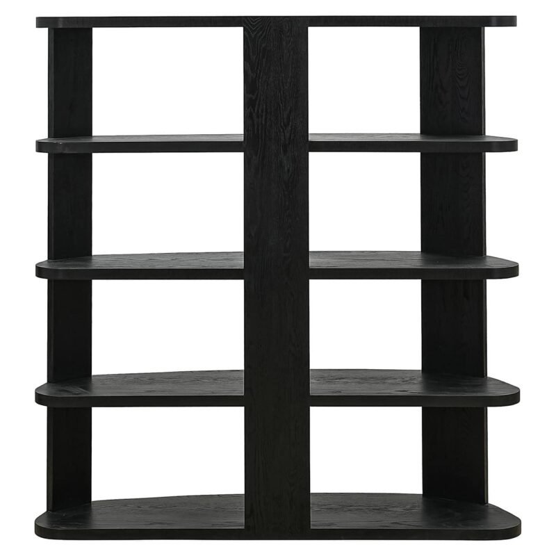 7980 - Wandkast Navarino 3-planken (Dark coffee)