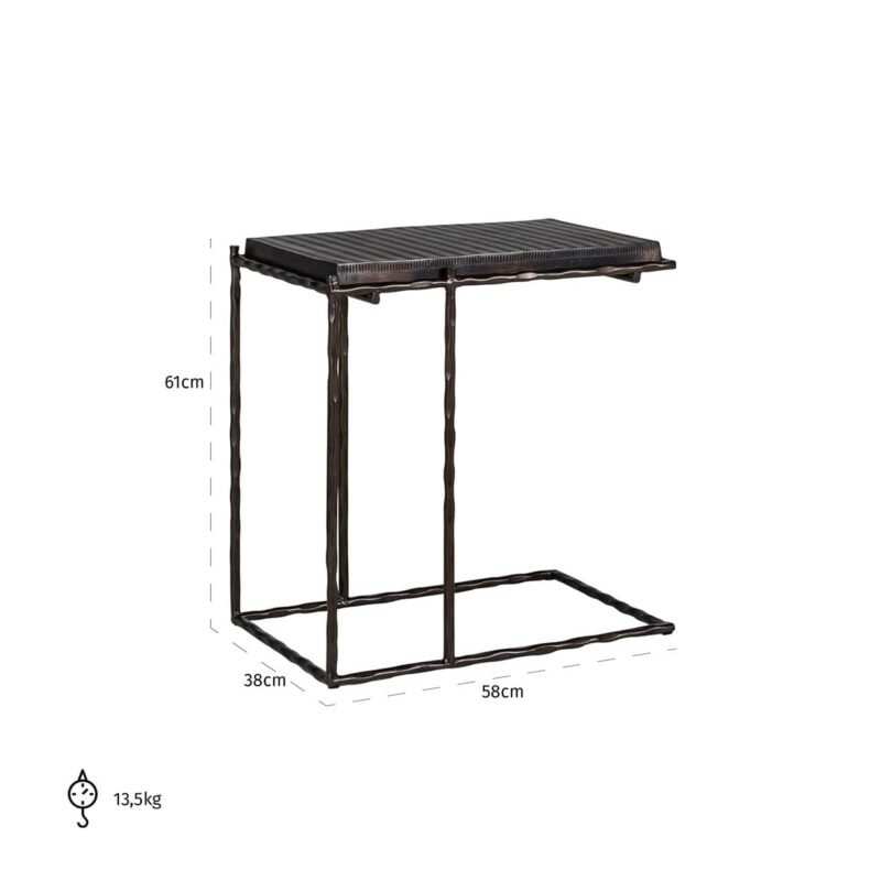 825142 - Sofa tafel Ventana (Black)