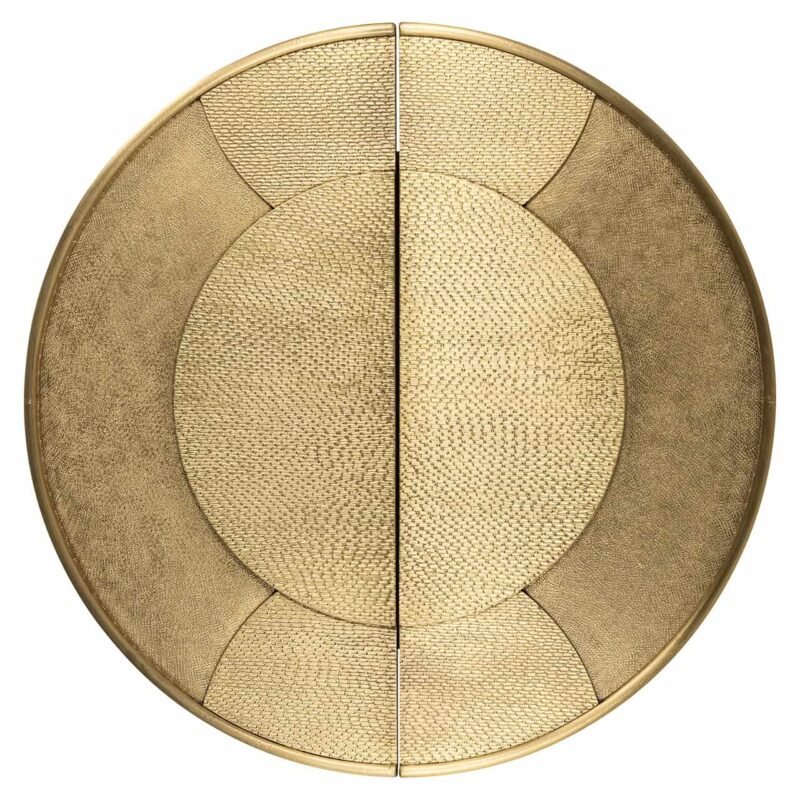 825236 - Wandkast Bowie (Black/gold)