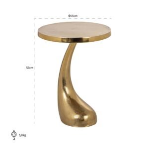 825258 - Bijzettafel Dolphin (Gold)