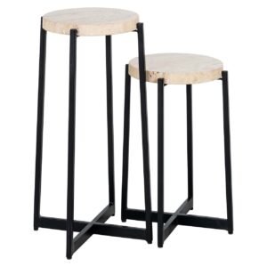 825277 - Bijzettafel Dillinger set of 2 (Beige)