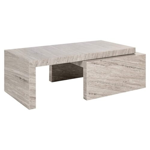 8692 - Salontafel Novaz set van 2 (White)