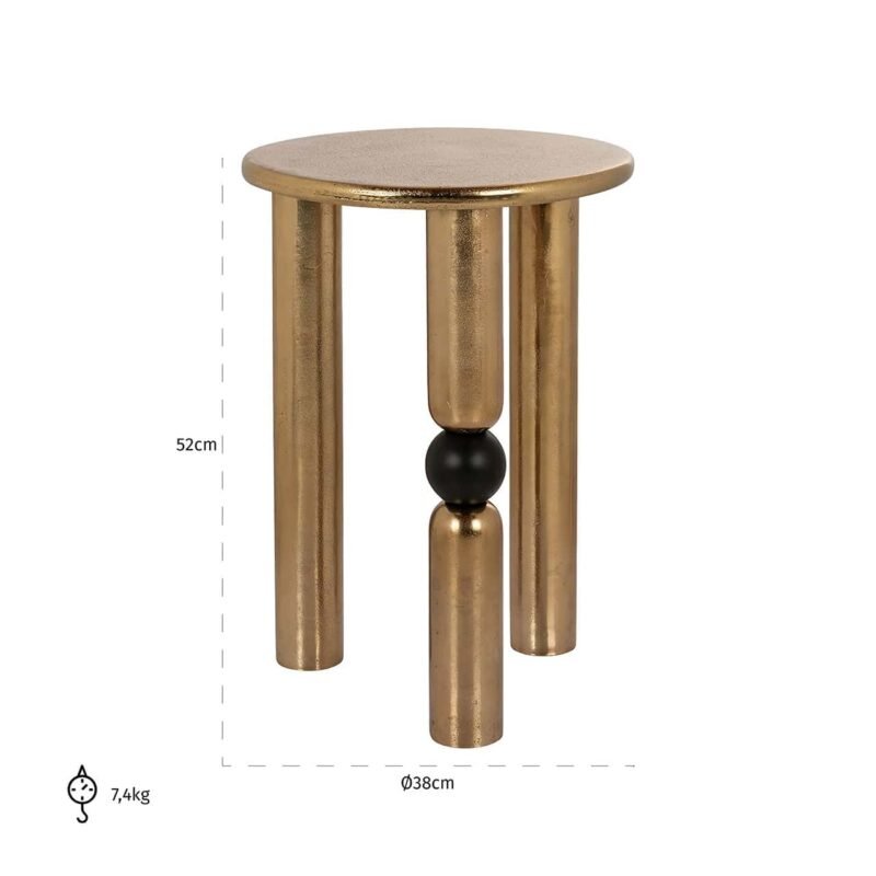 8831 - Bijzettafel Marshall 38Ø