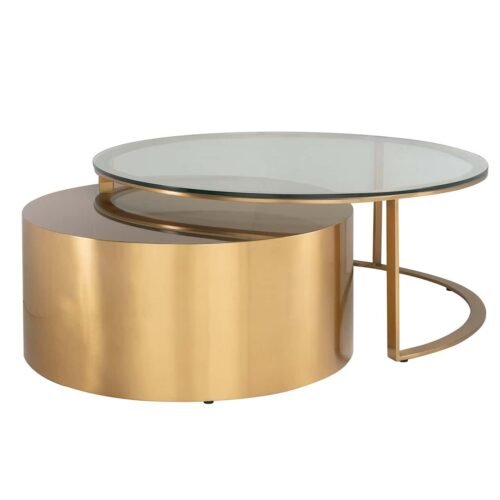 9467 - Salontafel Orlan set van 2 (Gold)