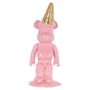 -AD-0041 - Deco object icebear roze (Pink)