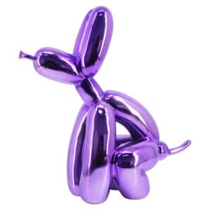 -AD-0047 - Dog deco object paars