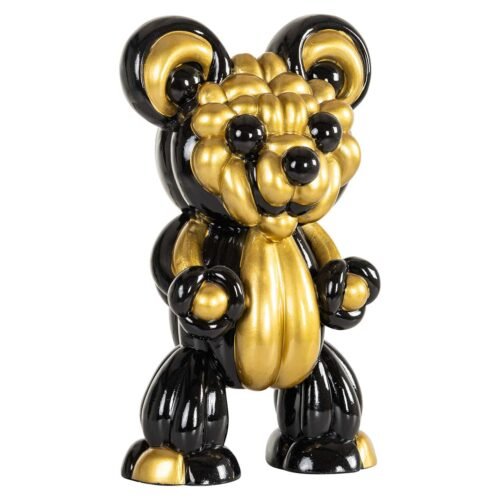 -AD-0058 - Deco object Silly (Black/gold)