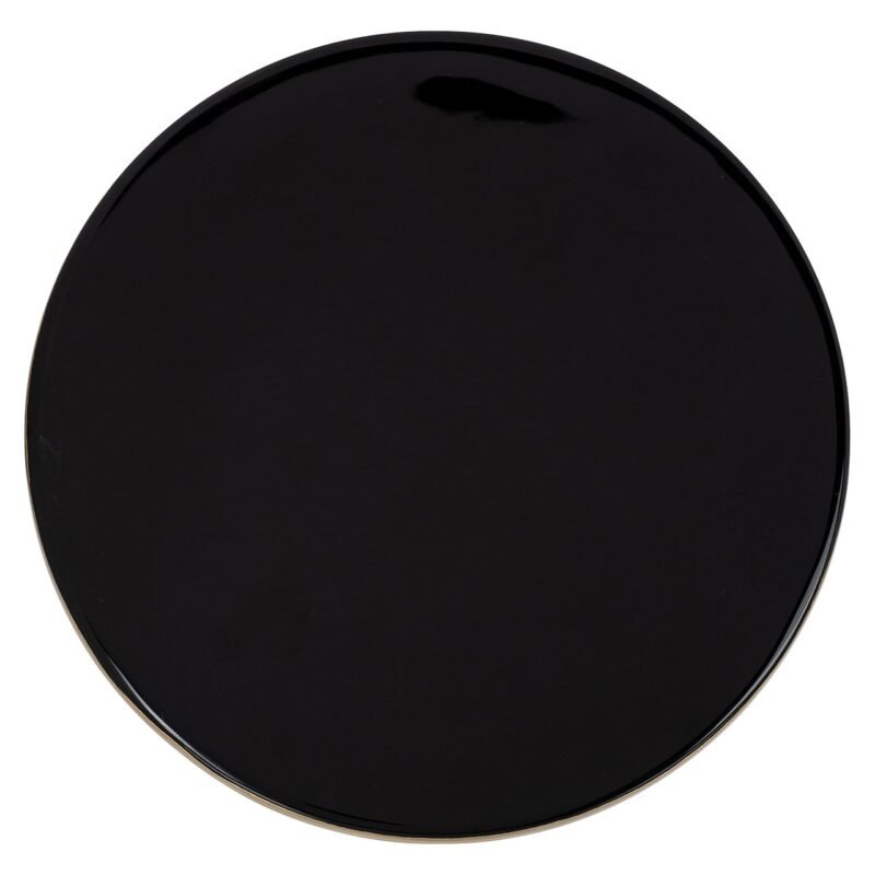 -CP-0040 - Taartplateau Elena (Black/gold)