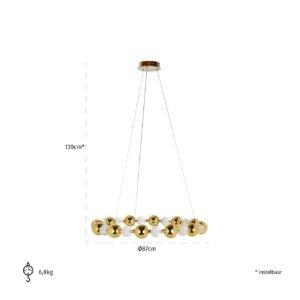 -HL-0133 - Hanglamp Chanda (Gold)