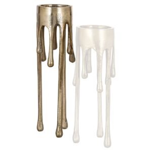 -KA-0207 - Kandelaar Lorin groot (Brushed Gold)