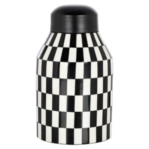 -KP-0073 - Pot Malou klein (Black/white)