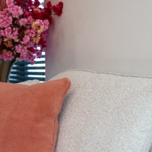-KU-0070 - Kussen Teddy Pink 50x50 (Pink)
